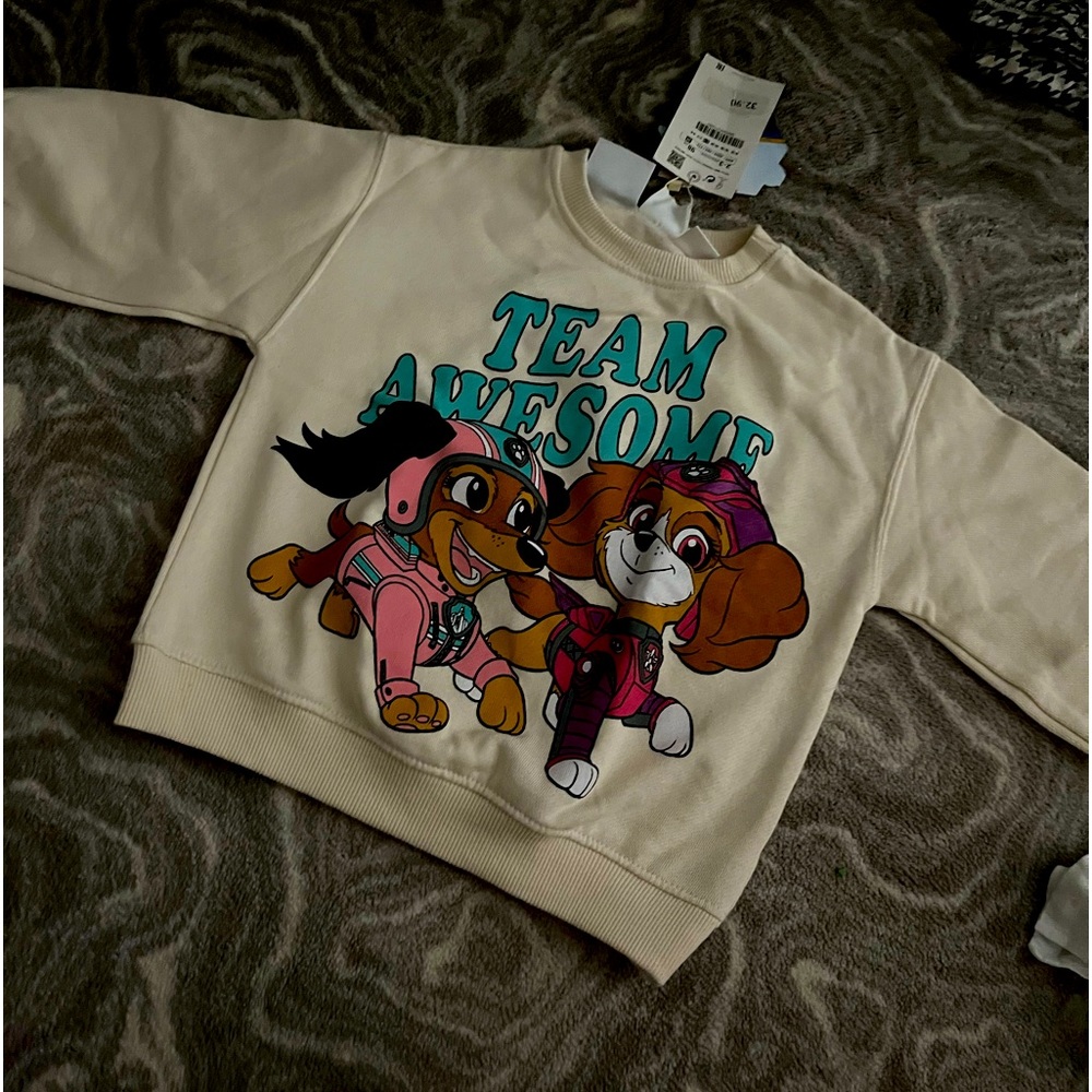 Kids paw patrol sweatshirt